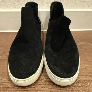 Steven by Steven Madden Black Suede Slip-On Women’s Shoes Size 10